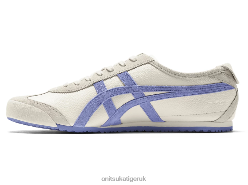 Unisex MEXICO 66 VIN XTBPR82 Shoes Onitsuka Tiger Cream/Violet Storm