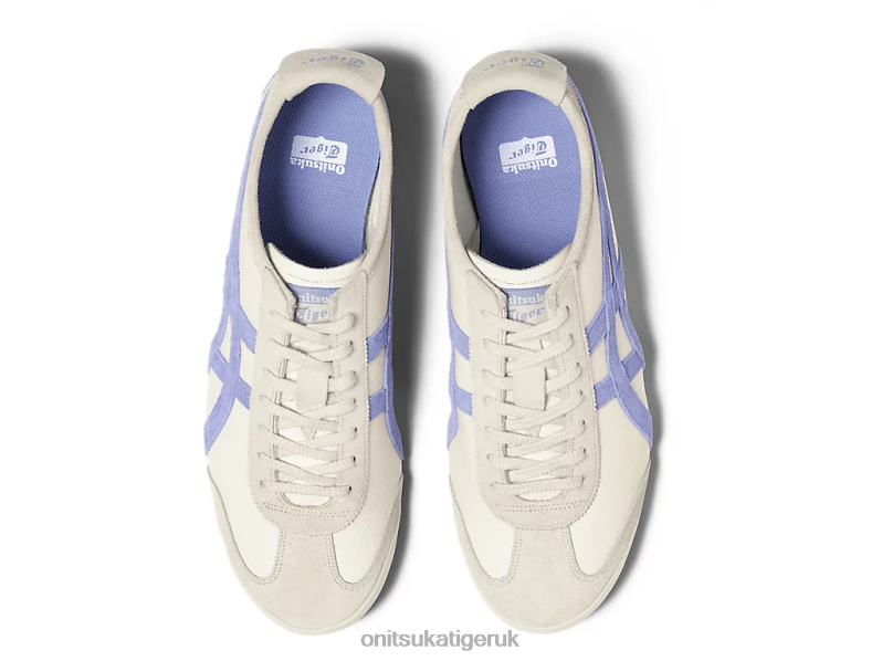 Unisex MEXICO 66 VIN XTBPR82 Shoes Onitsuka Tiger Cream/Violet Storm