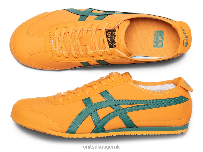 Unisex MEXICO 66 XTBPR128 Shoes Onitsuka Tiger Citrus/Edible Moss