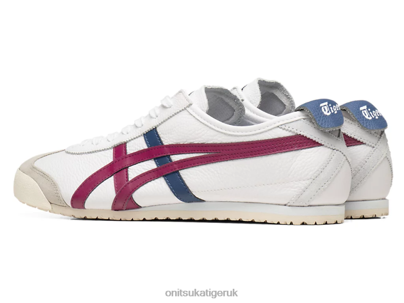 Unisex MEXICO 66 XTBPR131 Shoes Onitsuka Tiger White/Dried Berry