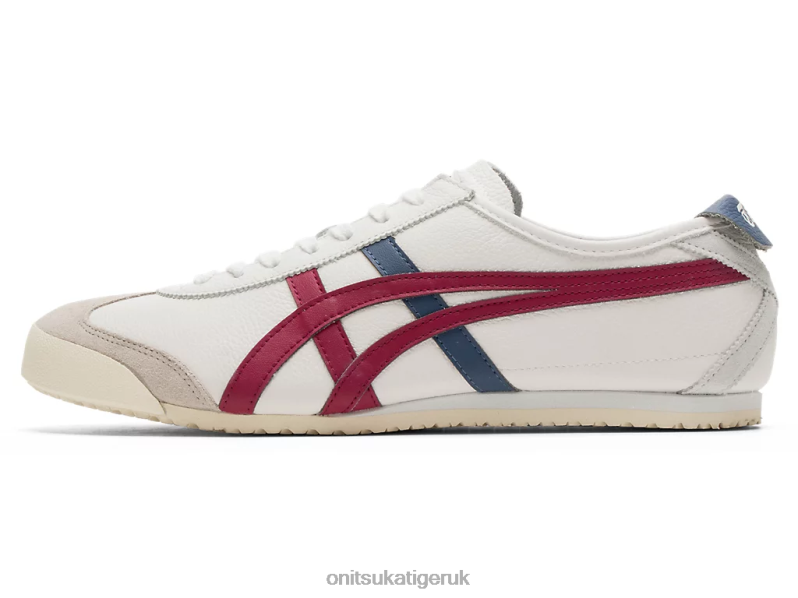Unisex MEXICO 66 XTBPR131 Shoes Onitsuka Tiger White/Dried Berry