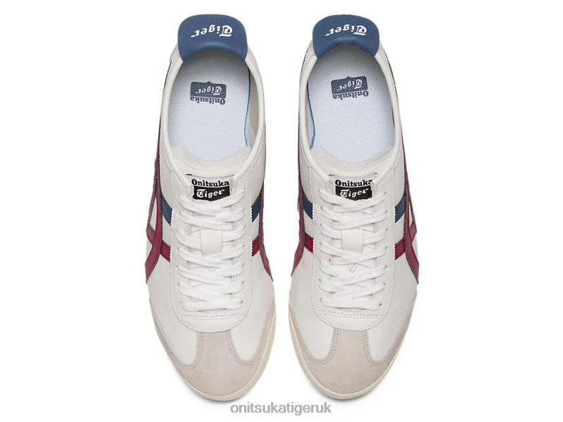 Unisex MEXICO 66 XTBPR131 Shoes Onitsuka Tiger White/Dried Berry