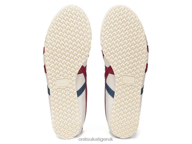 Unisex MEXICO 66 XTBPR131 Shoes Onitsuka Tiger White/Dried Berry