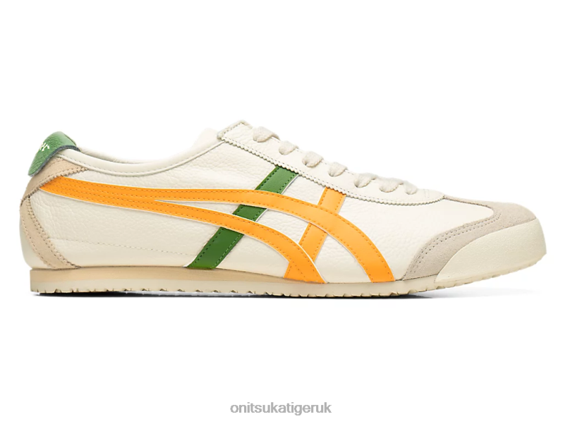 Unisex MEXICO 66 XTBPR132 Shoes Onitsuka Tiger Cream/Citrus