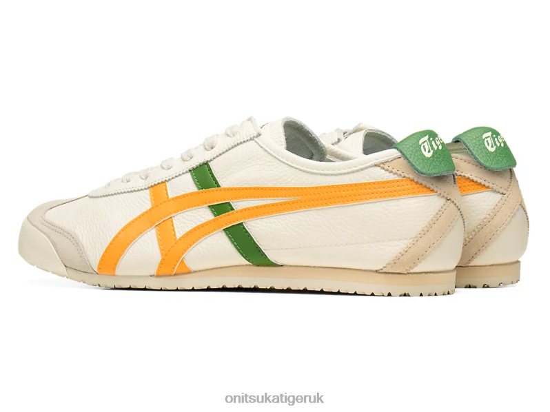 Unisex MEXICO 66 XTBPR132 Shoes Onitsuka Tiger Cream/Citrus