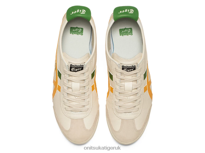 Unisex MEXICO 66 XTBPR132 Shoes Onitsuka Tiger Cream/Citrus