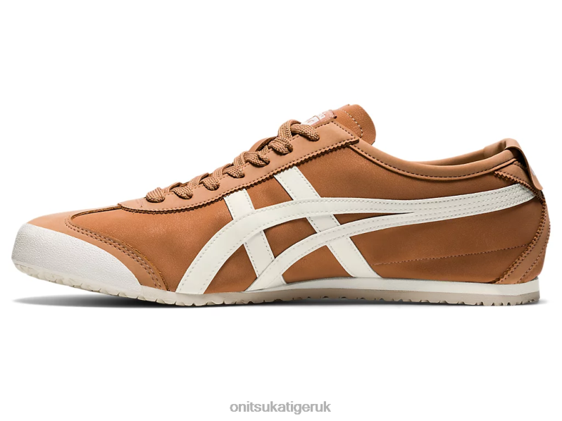 Unisex MEXICO 66 XTBPR145 Shoes Onitsuka Tiger Sand Red/Cream