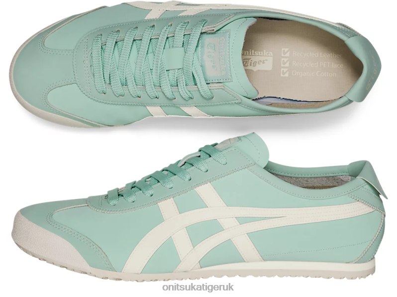 Unisex MEXICO 66 XTBPR164 Shoes Onitsuka Tiger Pale Blue/Cream