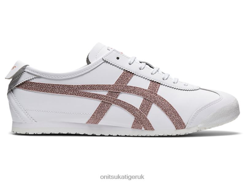 Unisex MEXICO 66 XTBPR165 Shoes Onitsuka Tiger White/Rose Gold