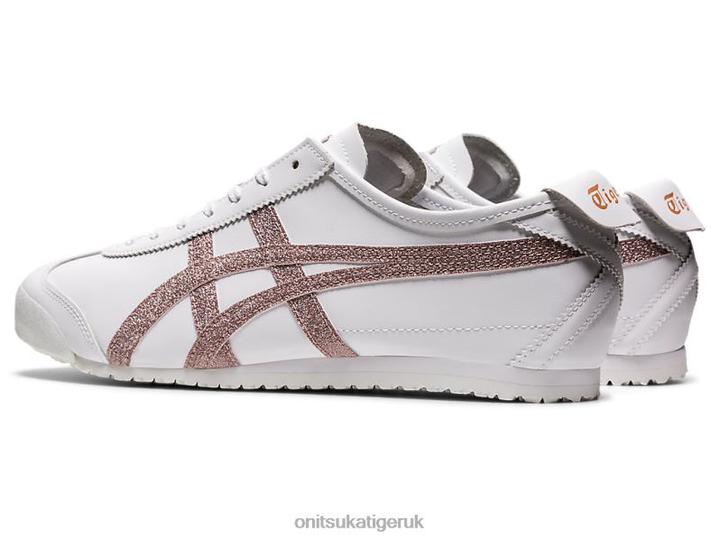 Unisex MEXICO 66 XTBPR165 Shoes Onitsuka Tiger White/Rose Gold