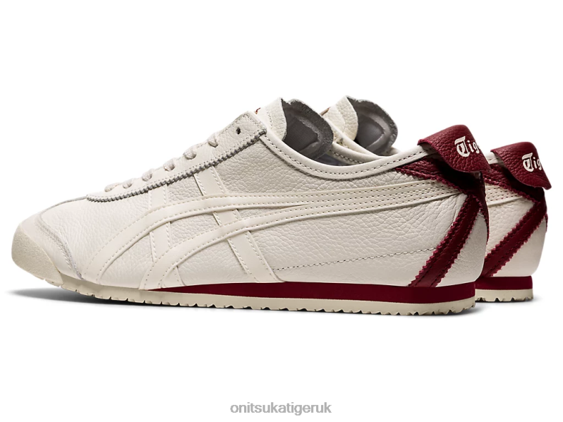 Unisex MEXICO 66 XTBPR166 Shoes Onitsuka Tiger Cream/Beet Juice