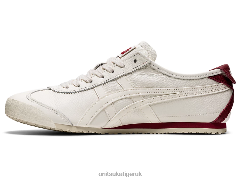 Unisex MEXICO 66 XTBPR166 Shoes Onitsuka Tiger Cream/Beet Juice