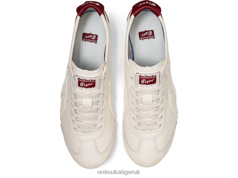 Unisex MEXICO 66 XTBPR166 Shoes Onitsuka Tiger Cream/Beet Juice