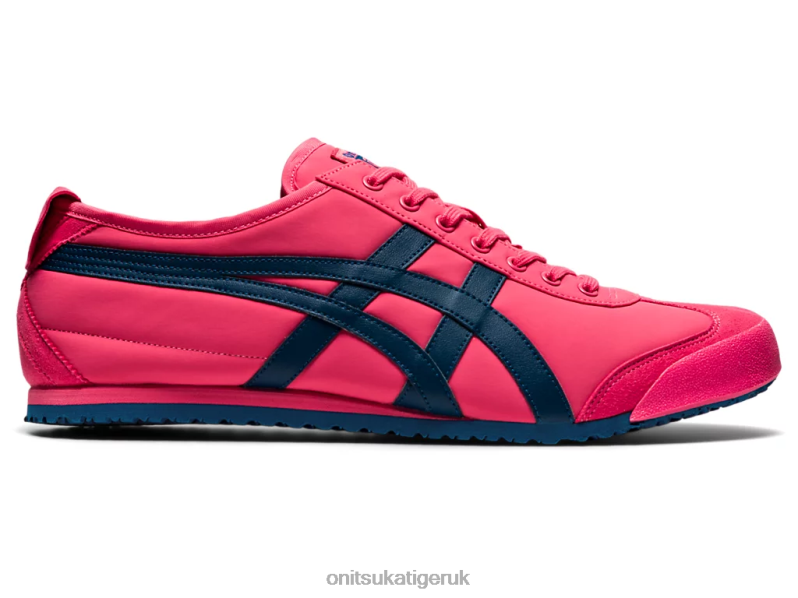 Unisex MEXICO 66 XTBPR228 Shoes Onitsuka Tiger Pink Cameo/Mako Blue