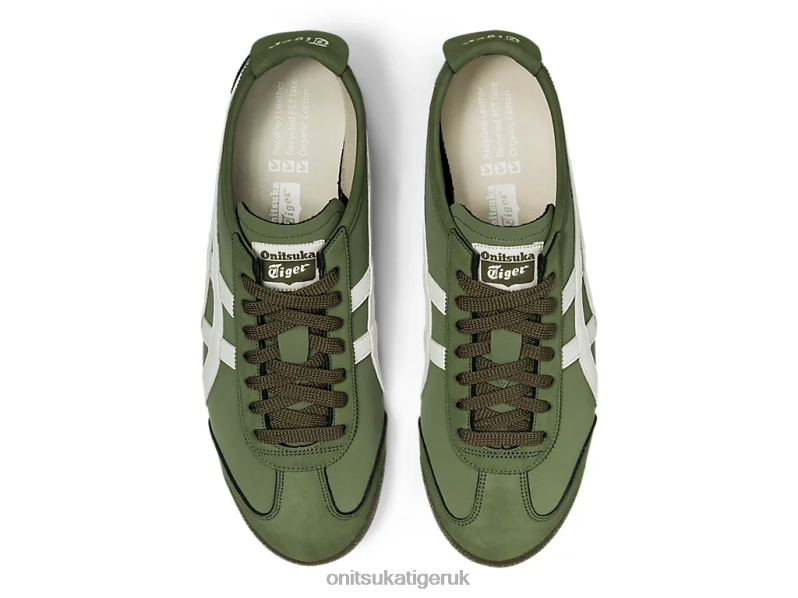 Unisex MEXICO 66 XTBPR260 Shoes Onitsuka Tiger Mantle Green/Cream