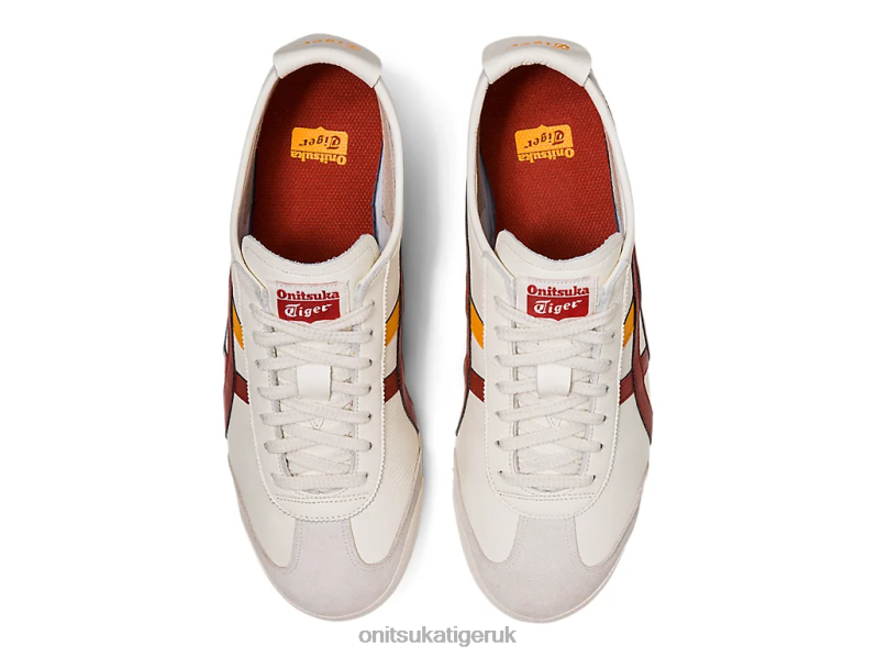 Unisex MEXICO 66 XTBPR261 Shoes Onitsuka Tiger Cream/Spice Latte