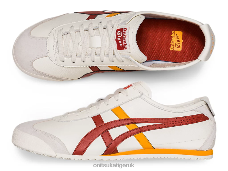 Unisex MEXICO 66 XTBPR261 Shoes Onitsuka Tiger Cream/Spice Latte