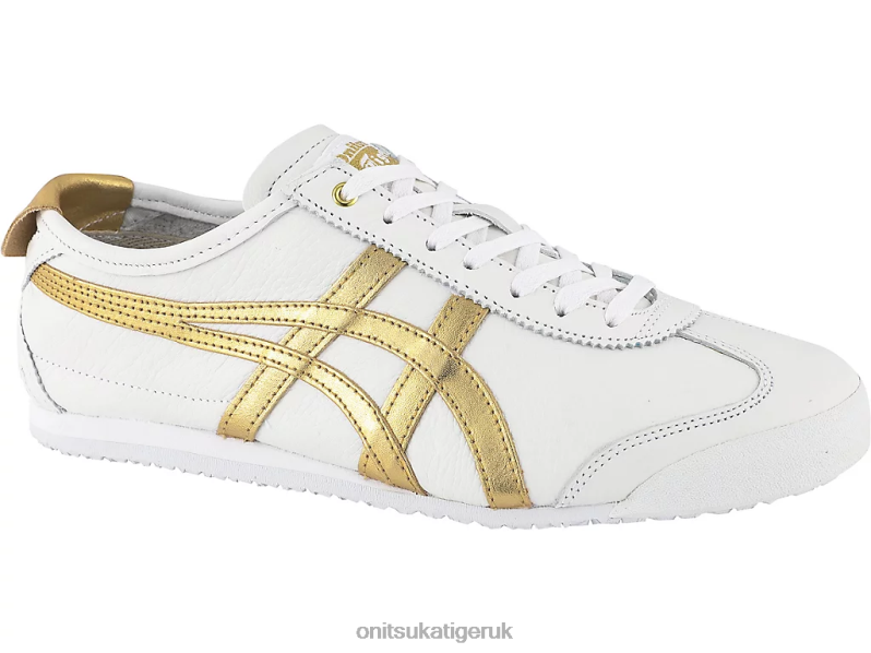 Unisex MEXICO 66 XTBPR352 Shoes Onitsuka Tiger White/Gold