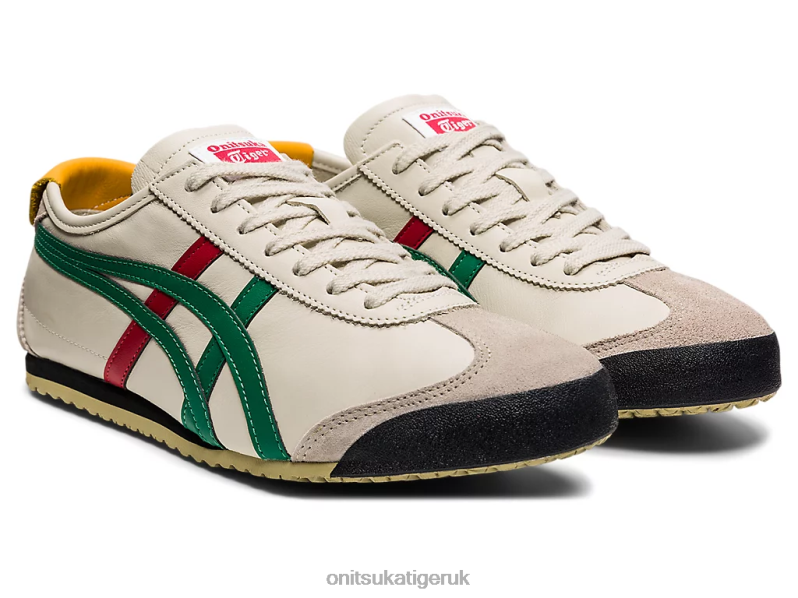 Unisex MEXICO 66 XTBPR354 Shoes Onitsuka Tiger Birch/Green