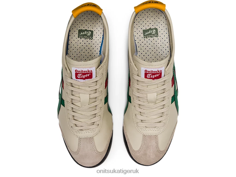 Unisex MEXICO 66 XTBPR354 Shoes Onitsuka Tiger Birch/Green