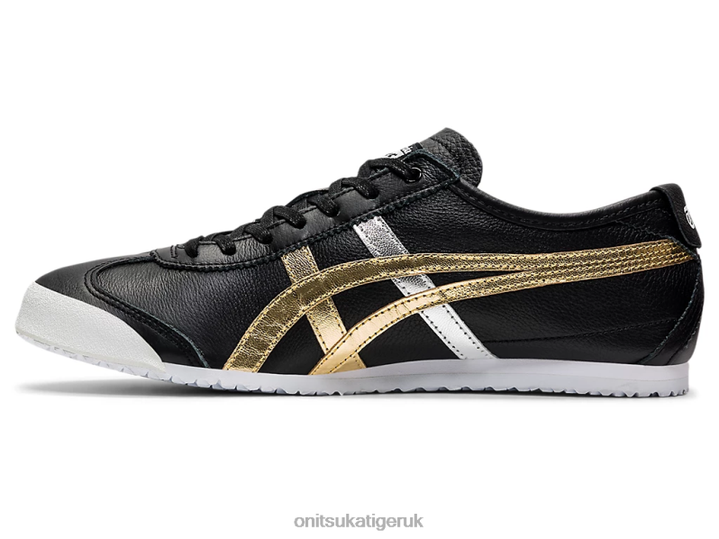 Unisex MEXICO 66 XTBPR357 Shoes Onitsuka Tiger Black/Gold