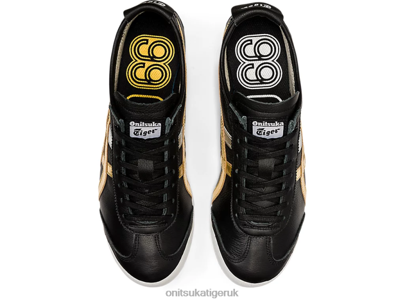 Unisex MEXICO 66 XTBPR357 Shoes Onitsuka Tiger Black/Gold