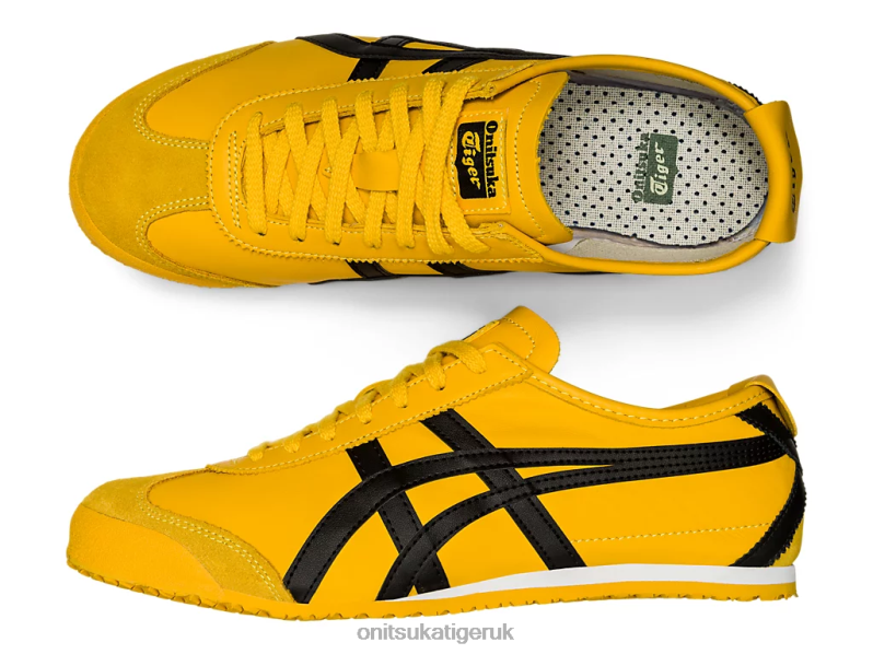 Unisex MEXICO 66 XTBPR358 Shoes Onitsuka Tiger Yellow/Black
