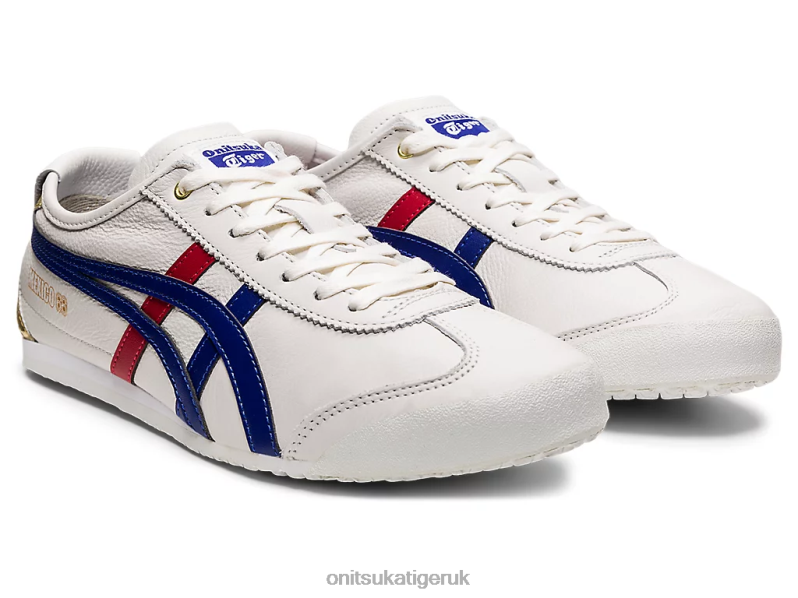 Unisex MEXICO 66 XTBPR363 Shoes Onitsuka Tiger White/Dark Blue