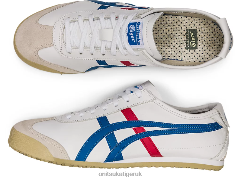 Unisex MEXICO 66 XTBPR365 Shoes Onitsuka Tiger White/Blue