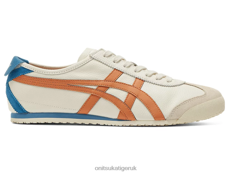 Unisex MEXICO 66 XTBPR55 Shoes Onitsuka Tiger Cream/Rust Orange