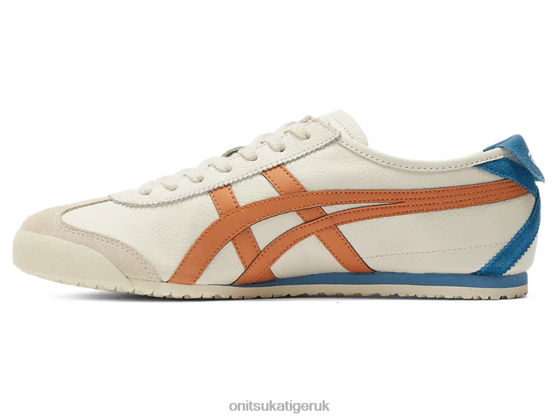 Unisex MEXICO 66 XTBPR55 Shoes Onitsuka Tiger Cream/Rust Orange