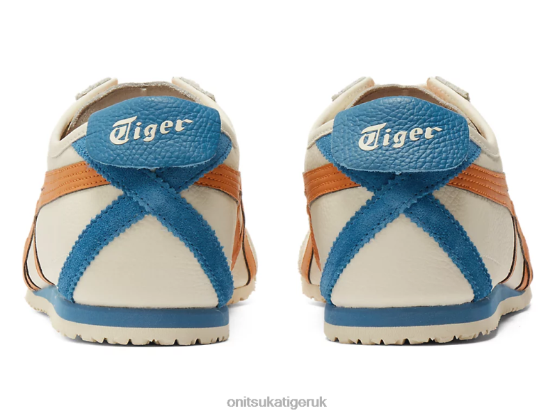 Unisex MEXICO 66 XTBPR55 Shoes Onitsuka Tiger Cream/Rust Orange