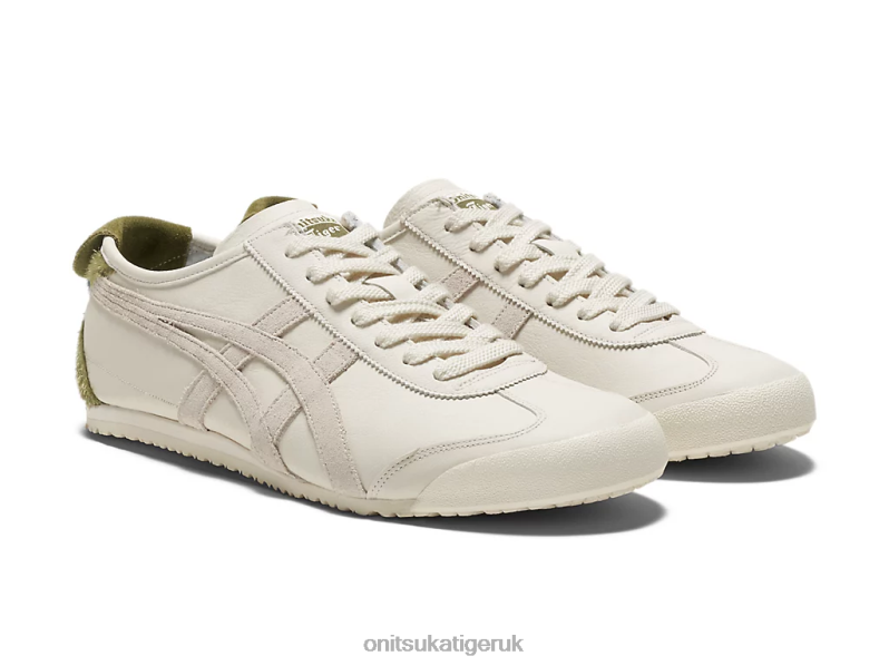Unisex MEXICO 66 XTBPR66 Shoes Onitsuka Tiger Cream/Bronze Green