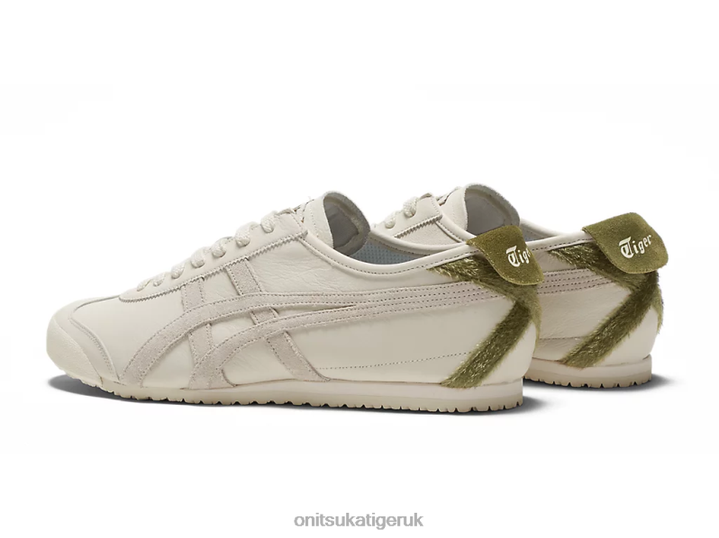 Unisex MEXICO 66 XTBPR66 Shoes Onitsuka Tiger Cream/Bronze Green