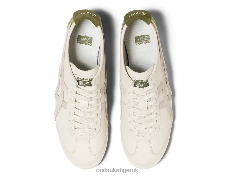 Unisex MEXICO 66 XTBPR66 Shoes Onitsuka Tiger Cream/Bronze Green