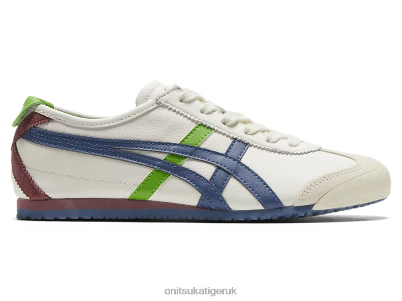 Unisex MEXICO 66 XTBPR85 Shoes Onitsuka Tiger Cream/Mako Blue
