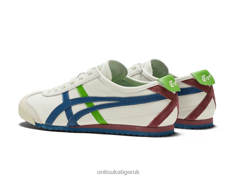 Unisex MEXICO 66 XTBPR85 Shoes Onitsuka Tiger Cream/Mako Blue