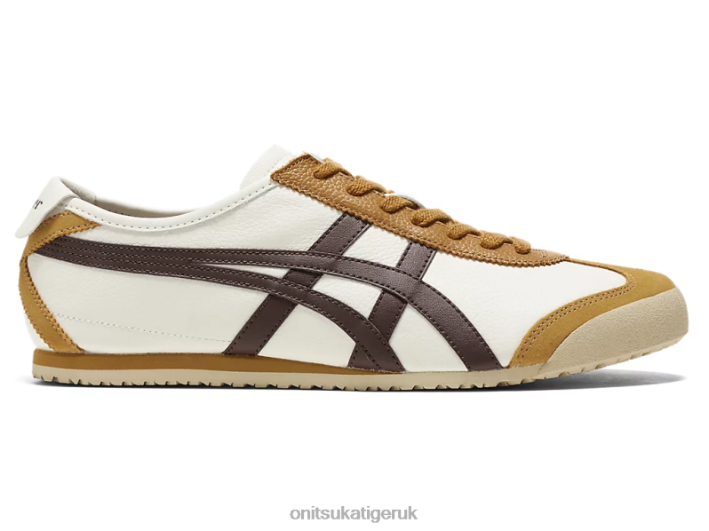 Unisex MEXICO 66 XTBPR88 Shoes Onitsuka Tiger Cream/Licorice Brown