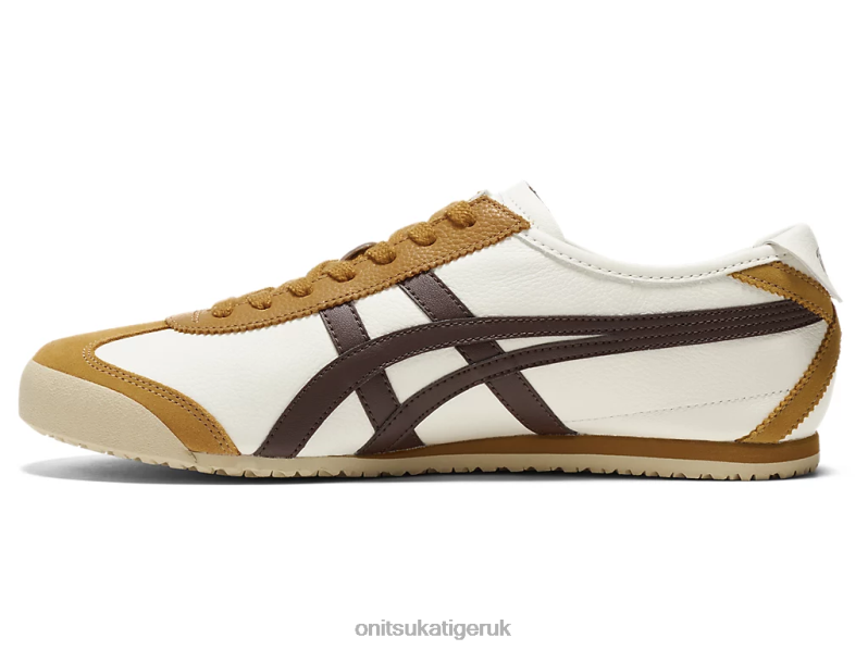 Unisex MEXICO 66 XTBPR88 Shoes Onitsuka Tiger Cream/Licorice Brown