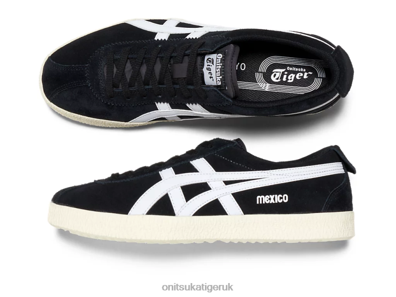 Unisex MEXICO DELEGATION XTBPR49 Shoes Onitsuka Tiger Black/White