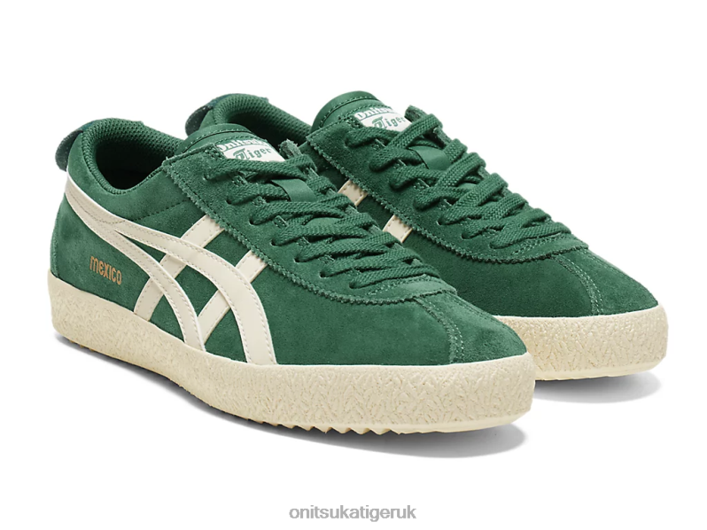 Unisex MEXICO DELEGATION XTBPR73 Shoes Onitsuka Tiger Pine Green/Cream