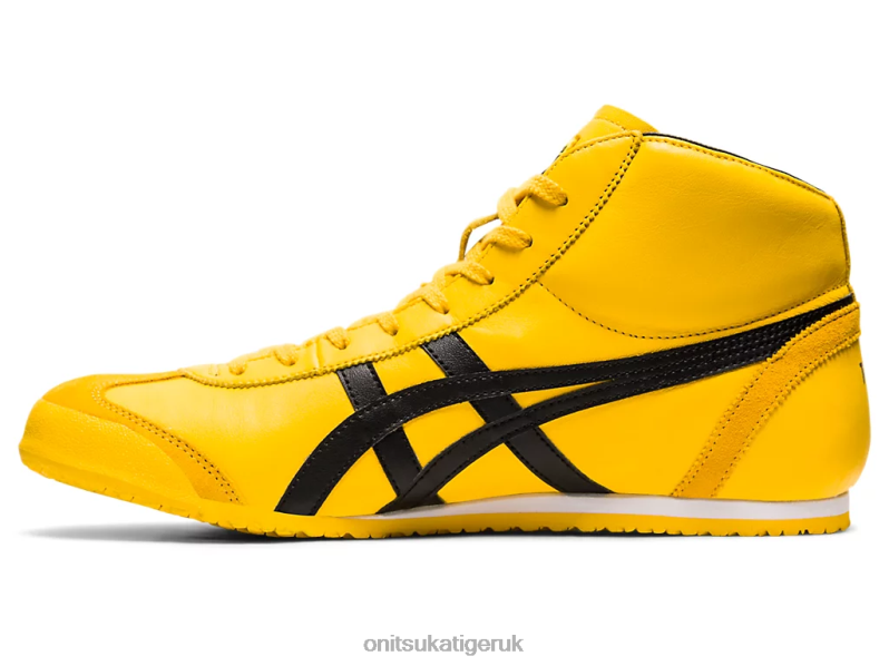 Unisex MEXICO MID RUNNER XTBPR276 Shoes Onitsuka Tiger Tai Chi Yellow/Black