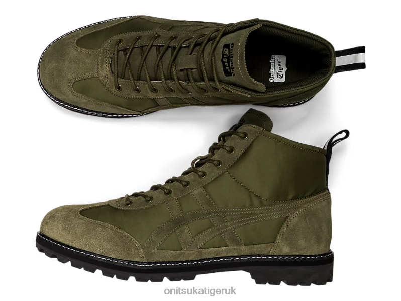 Unisex MEXICO RINKAN XTBPR209 Shoes Onitsuka Tiger Bronze Green