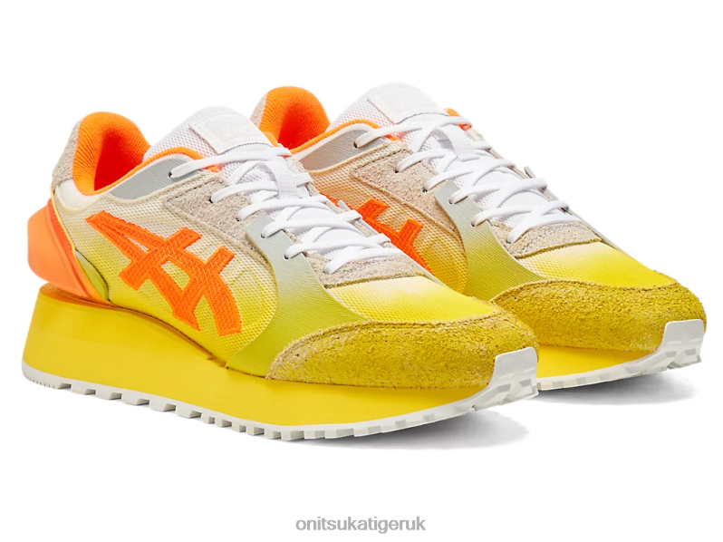 Unisex MOAGE CO XTBPR154 Shoes Onitsuka Tiger Cream/Glacier Grey