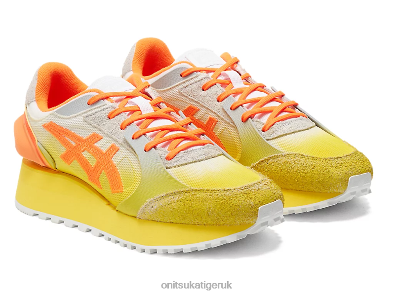 Unisex MOAGE CO XTBPR154 Shoes Onitsuka Tiger Cream/Glacier Grey
