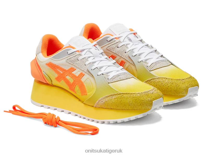 Unisex MOAGE CO XTBPR154 Shoes Onitsuka Tiger Cream/Glacier Grey