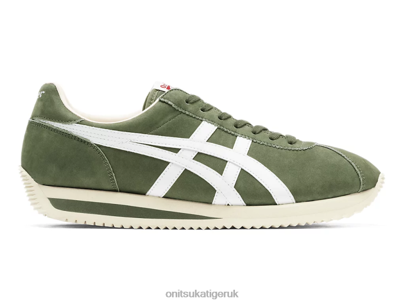 Unisex MOAL 77 NM XTBPR173 Shoes Onitsuka Tiger Bronze Green/White