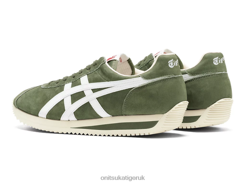 Unisex MOAL 77 NM XTBPR173 Shoes Onitsuka Tiger Bronze Green/White
