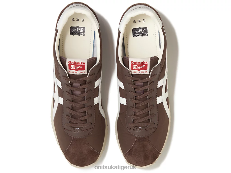 Unisex MOAL 77 NM XTBPR257 Shoes Onitsuka Tiger Chestnut/White