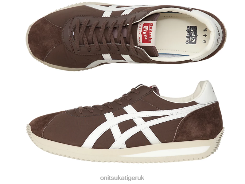 Unisex MOAL 77 NM XTBPR257 Shoes Onitsuka Tiger Chestnut/White